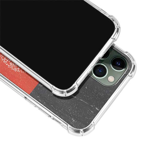 Afghanistan Flag Distressed iPhone 12 Pro Clear Case